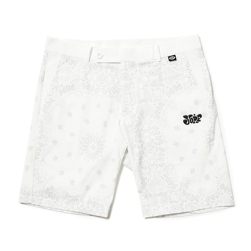 YORF SHORTS PAISLEY WHITE 욜프 반바지 페이즐리 화이트