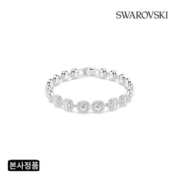 스와로브스키 [본사정품/쇼핑백증정] Una Tennis 로듐 팔찌M 5682279