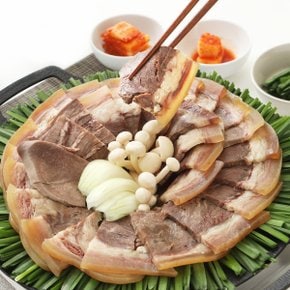 100% 한우 삶은 소머리 고기 수육 국밥 곰탕 200g 무료배송