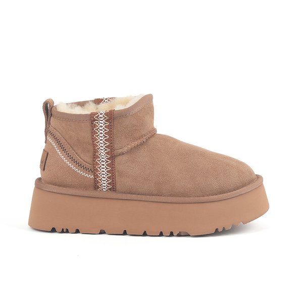 [부산점] 어덜트 시드니 플랫폼 울트라 미니부츠(브라운) OZWCF4TSSF11BRO