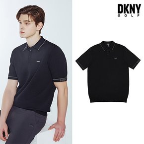 DKNY GOLF 24SS 남성 반팔 카라니트 2종