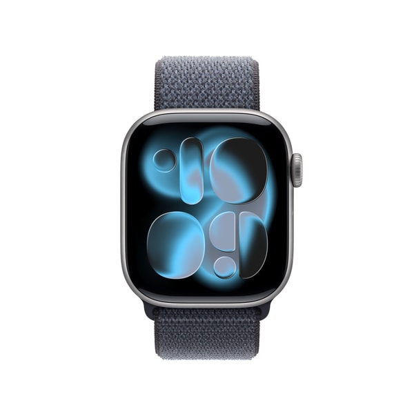 정품 42mm 앵커 블루 스포츠 루프 MFFC4FE/A