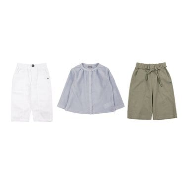 빈 BX21PT05WT,BX26BL01SB,BX21PT01KK 여름 바지,셔츠 3종1택