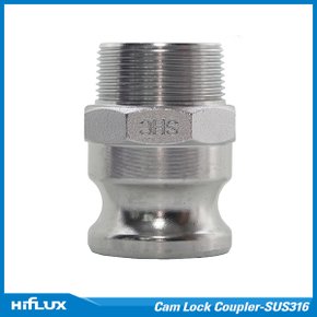 (딜상품) 캠록 캄록 Cam Lock Coupler - 스텐 SUS316L - E, F, DC, DP Type