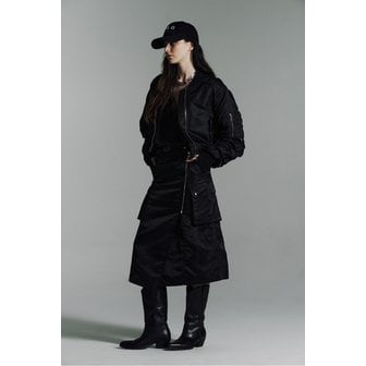 IRO [여주점] [이로] 여성 FLEUR 랩 스커트 ILKAA24701BKX