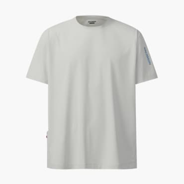 살로몬 남녀공용 다이나믹 서클 티셔츠 [라이트그레이] S252001RTS61 / LC2862600