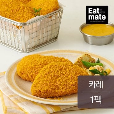 잇메이트 크리스피 닭가슴살 카레 90g 1팩