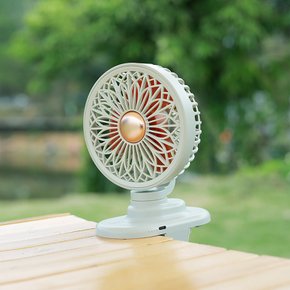 썬플라워 충전식 미니 클립형 유모차선풍기