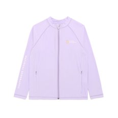 K222URG510 집업 래쉬가드 LAVENDER