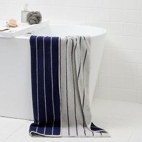 부드러운 뱀부 블렌디드 배스타월 70x140cm 네이비 J62N902114756