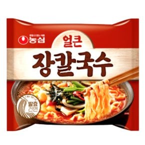 농심 얼큰 장칼국수 103g x 32개