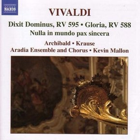 ANTONIO VIVALDI - SACRED MUSIC 1/ JANE ARCHIBALD, KEVIN MALLON 비발디: 종교음악 1집