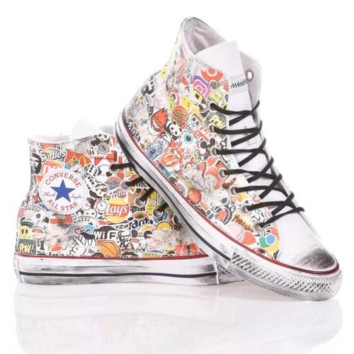 컨버스 스니커즈 3008 CONVERSE STICKERS GRAFFITI Multicolor