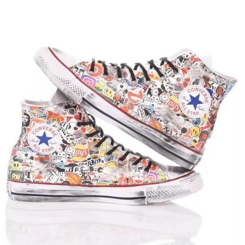 컨버스 스니커즈 3008 CONVERSE STICKERS GRAFFITI Multicolor