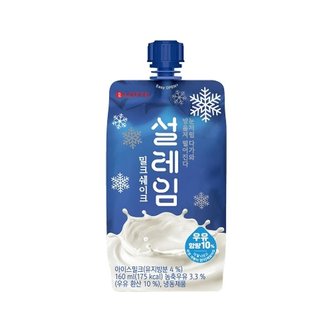  설레임 밀크쉐이크160ml * 24개