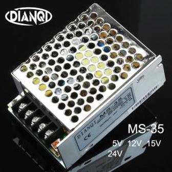  Dianqi MS-35-5 MS-35-12 MS-35-24 가변 스위칭 파워서플라이 MS-35w 5 v 12 15 24 48 미니 크기 din led a