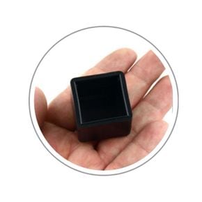 가구부속 의자 가구발 고무발 사각 40x40