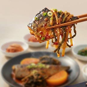 [단짠예찬] 오션쉐프 국가대표 화덕에 구운 순살 고등어 시래기 무조림 330gx3팩