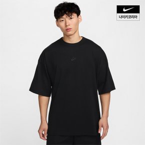 맨즈 나이키 스포츠웨어 프리미엄 에센셜 오버사이즈 티셔츠 NIKE HF9607-010