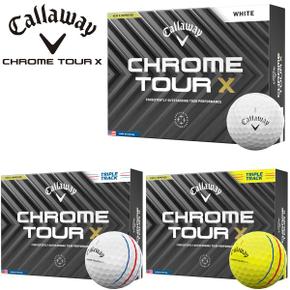 3187729 캘러웨이 크롬 투어 엑스 골프 공 12개 12개들이 CALLAWAY CHROME TA3245652