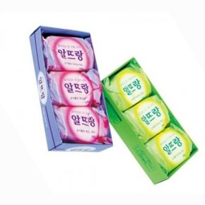 알뜨랑 비누 140g 노랑 3개가격 1세트 세수비누 폼클렌징