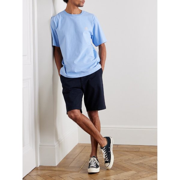 NN.07 Aden 1923 스트레이트 코튼 블렌드 트윌 쇼츠 46376663163008071