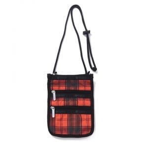 [레스포삭] 공식 숄더백 CROSSBODY PHONE BAG3960 레이디스 레드 타탄 (일본직구)