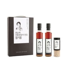 최순희 참기름+통깨 선물세트 (참기름 300ml 2병 + 통깨 110g 1개)