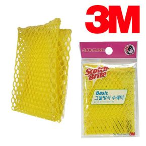 베이직 그물망사 수세미 3M 0563 X ( 5매입 )