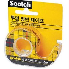 3M 스카치투명양면테이프 12mm*11.4M 137D