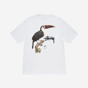 투칸 티셔츠 화이트 Stussy Toucan T-Shirt White