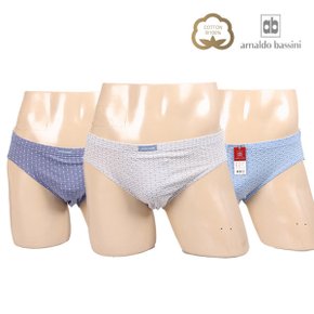남성 순면 브리프 삼각팬티 3종세트