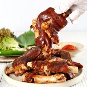 제주푸드마씸 제주 흑돼지 아강발 300g  x 4팩 (미니족)