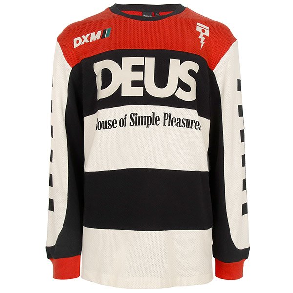 [부산점] 데우스엑스마키나 레드 빌랜더 모토 저지 긴팔 티셔츠 DMP251174 VRC