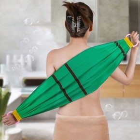 미니멀 손잡이 롱 등 때밀이 타올 LMCF-0015 옷자락 미니멀 옷자락