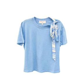 26 FW 푸치 실크 디테일 티셔츠 6HKM716H950 TP452264597