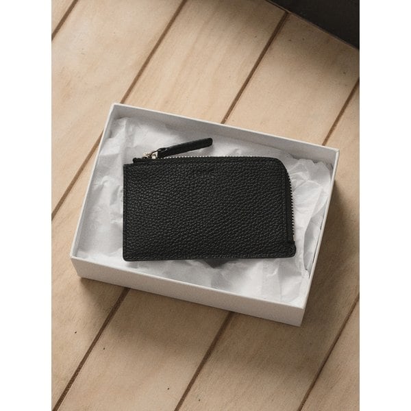 NUA ZIP Wallet Black