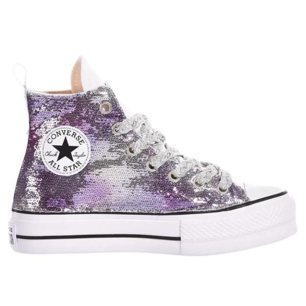 컨버스 스니커즈 3235 CONVERSE PLATFORM COLD GLEAM Purple