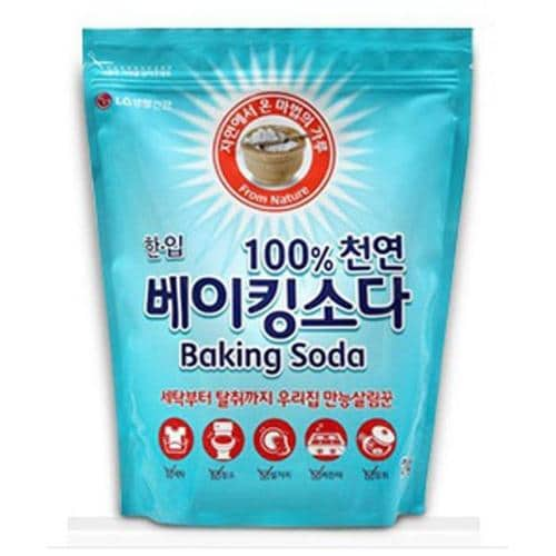 한입 100프로 베이킹소다 다목적 청소 세탁 세제 2kg(1)