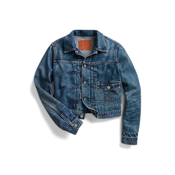 W RRL 크롭 데님 재킷(WMRROTWN6020040400)