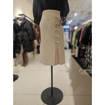 모조에스핀 [파주점] 리본 디테일 H라인 스커트 S261MSD002