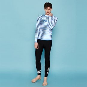 [ARGO]남성 상하세트 8/18 STRIPE(BL) 래쉬가드