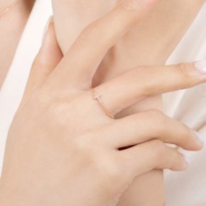14K 크루즈 체인 반지
