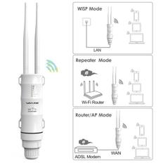 야외 와이파이 리피터 듀얼 밴드 2.45Ghz 12dBi 안테나 POE 고출력 방수 무선 와이파이 라우터AP 리피터 익