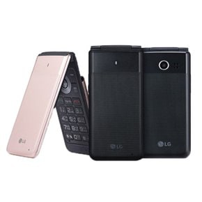 LG 폴더 Y110 폴더폰 클리어 투명 하드 케이스 (W78E20C)