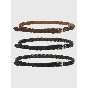 세레나 비건 레더 벨트 / SERENA VEGAN LEATHER BELT_3colors