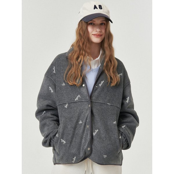 COZY LOV EMBROIDERED FLEECE