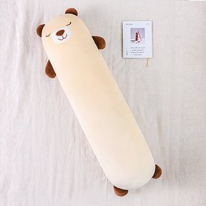 쫀득한 모찌 인형 곰 바디필로우 임산부 롱쿠션 100cm