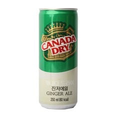 캐나다드라이 진저엘 캔 250ml 12개세트