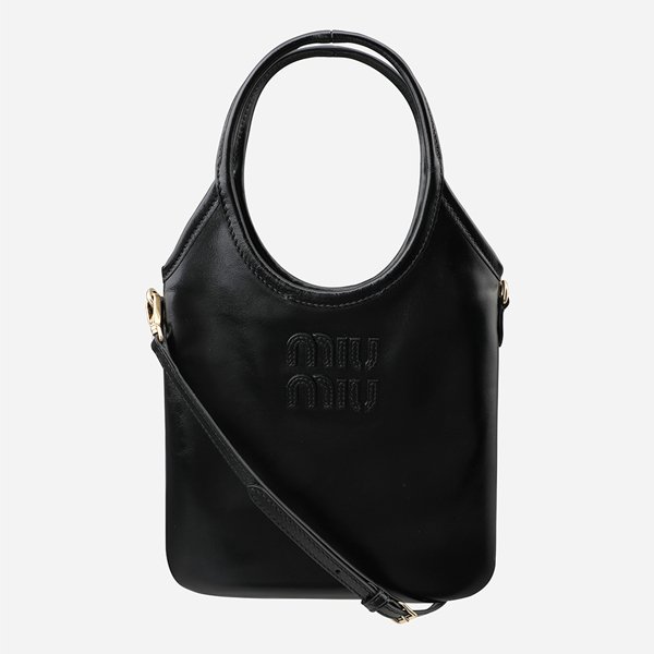 [시흥점] 6S 5BA281 2IEO F0002 아이비 레더 토트백 미니 블랙